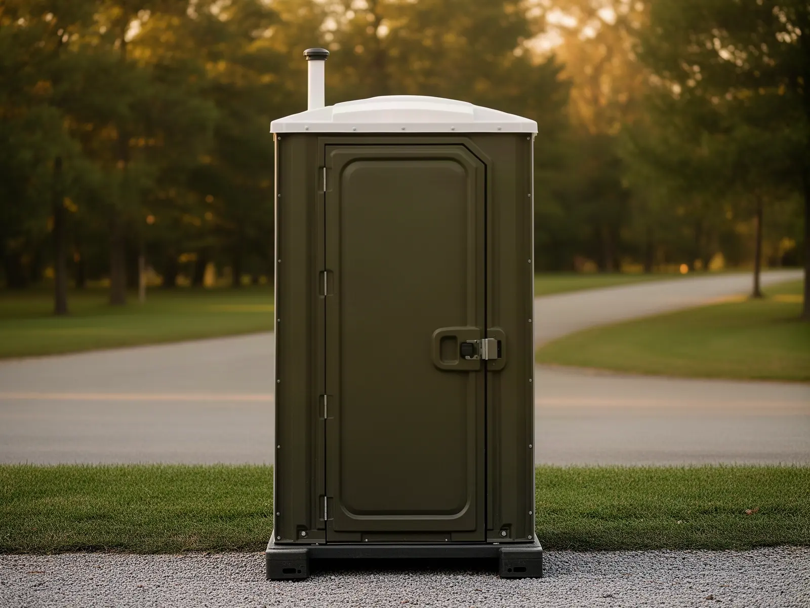 Clean porta potty unit from Two Guys Portable Toilet Rental in Philadelphia, PA